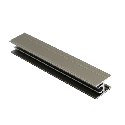 10mm Top Profil Horizontal en Aluminium 560cm - Champagne Anodisé