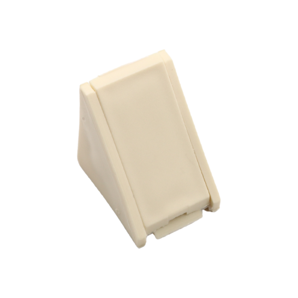 Équerre d'angle plastique - Crème 100 pièces
