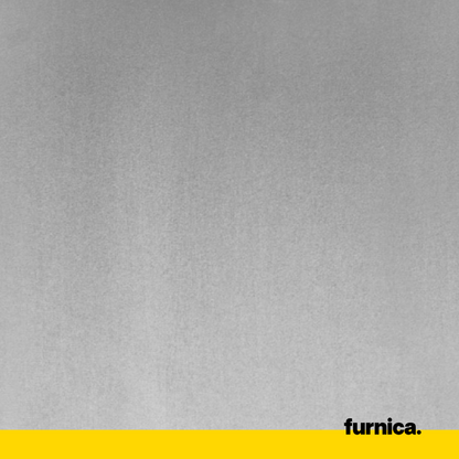 FRANCESCO - Chaise de Salle à Manger / Bureau en Velours Durable avec Pieds en Métal Noir - Gris