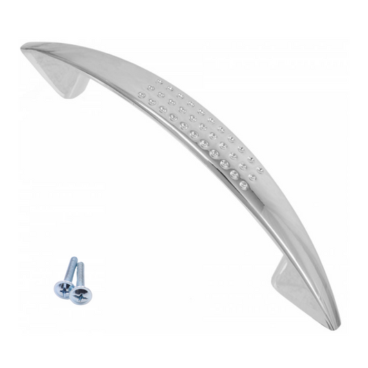 Poignée de meuble 96mm UZ01 - Chrome