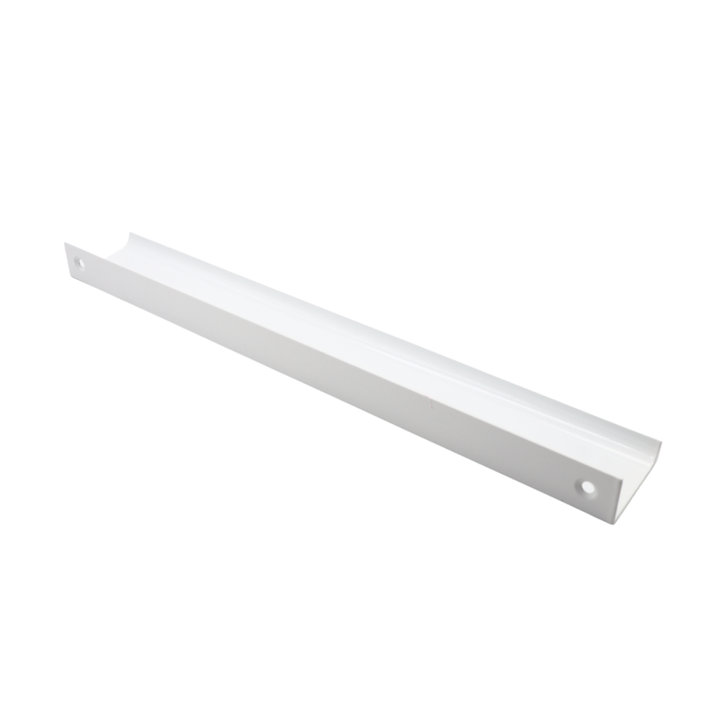 Poignée profilée Edge 256mm (Longueurs totales 276mm) - Blanc