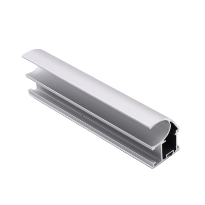 GABRIEL 10mm Poignée Verticale en Aluminium Profil 270cm - Argent Anodisé