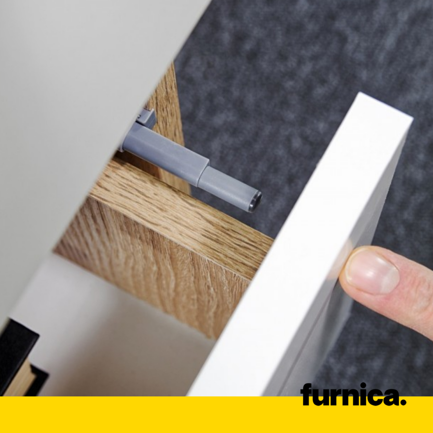 BRUNO - Bureau d'ordinateur - 3 Tiroirs et Plateau pour Clavier - H76cm L90cm P50cm - Droit (Blanc)