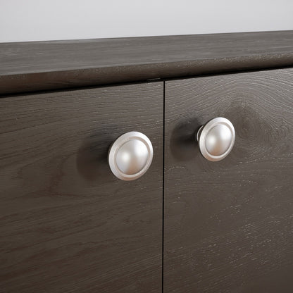 Bouton de meuble - Acier Brossé