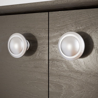 Bouton de meuble - Acier Brossé