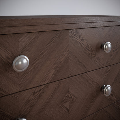 Bouton de meuble - Acier Brossé