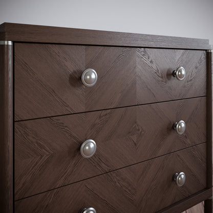 Bouton de meuble - Acier Brossé