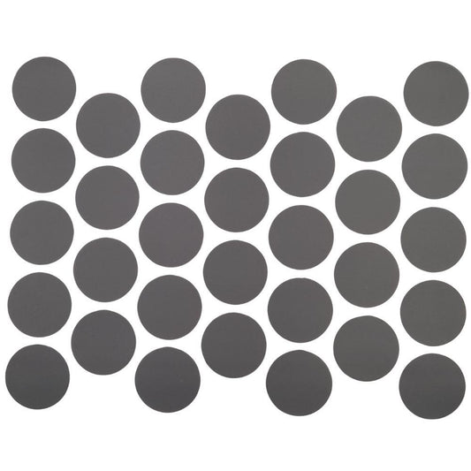 Cache-Vis Adhésif - Anthracite 18mm