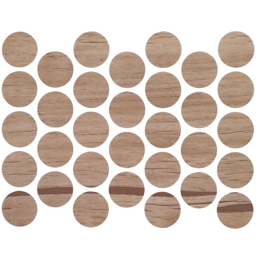 Cache-Vis Adhésif - Antique clair 18mm