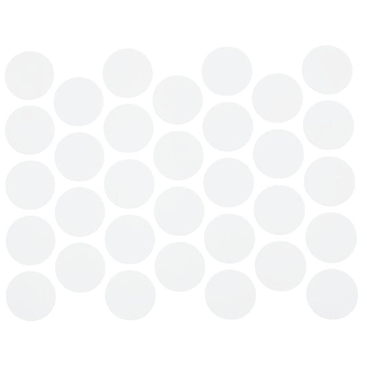 Cache-Vis Adhésif - Blanc Lait 18mm