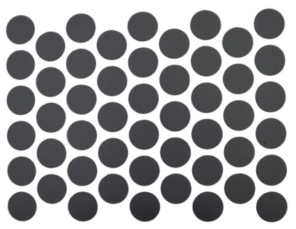 Cache-Vis Adhésif - Anthracite 14mm