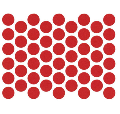Cache-Vis Adhésif - Bouchons Rouges 14mm