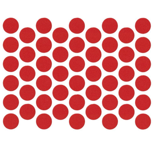 Cache-Vis Adhésif - Bouchons Rouges 14mm