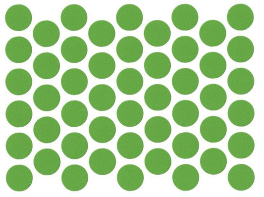 Cache-Vis Adhésif - Bouchons Verts 14mm