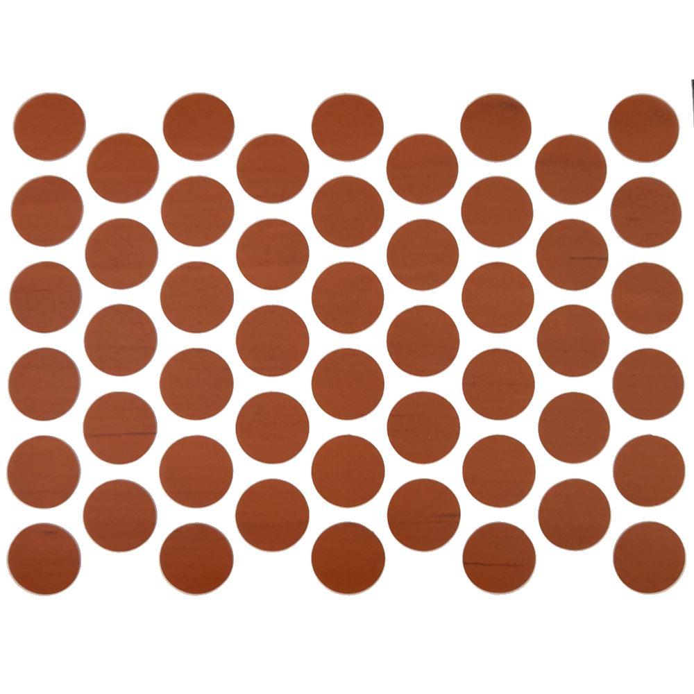 Cache-Vis Adhésif - Bouleau 14mm