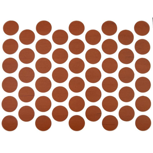 Cache-Vis Adhésif - Bouleau 14mm