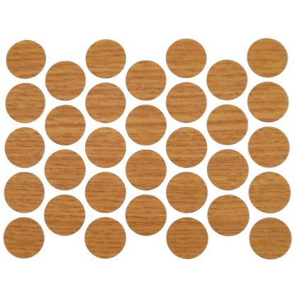 Cache-Vis Adhésif - Chêne 18mm