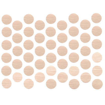 Cache-Vis Adhésif - Chêne de lait 14mm