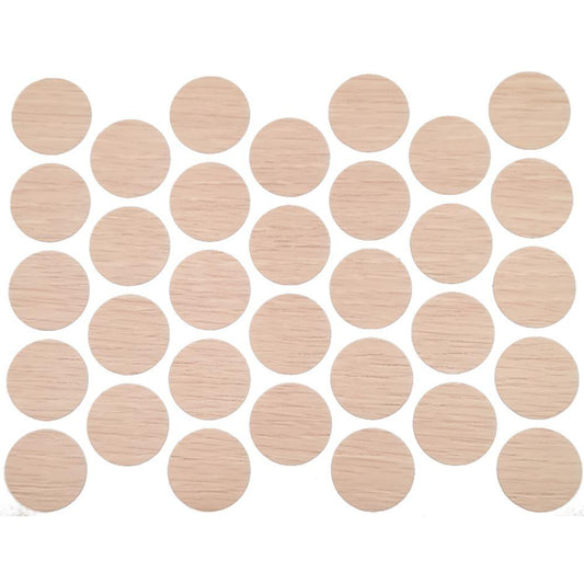 Cache-Vis Adhésif - Chêne de lait 18mm