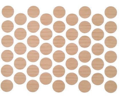 Cache-Vis Adhésif - Chêne ondulé 14mm