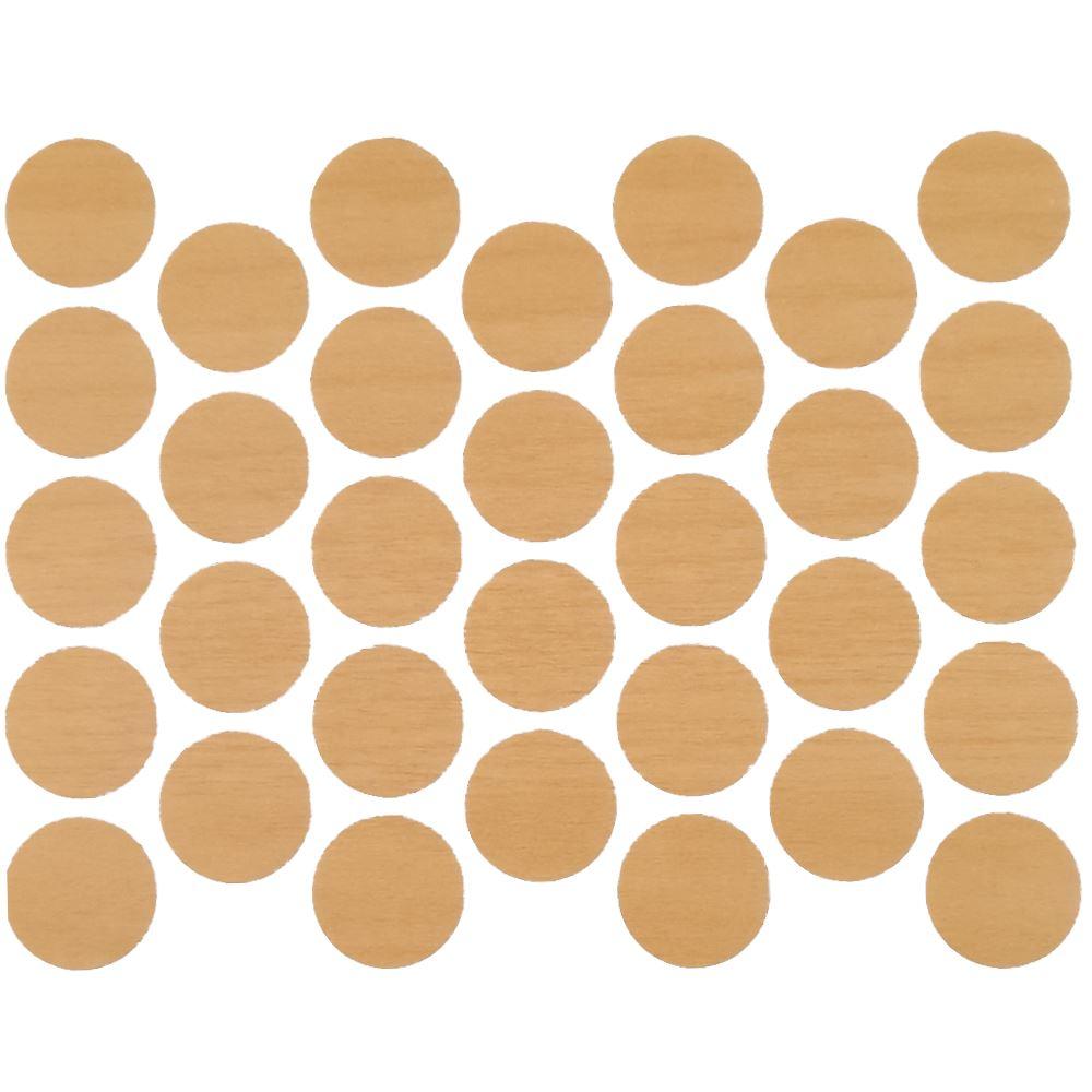 Cache-Vis Adhésif - Érable 18mm