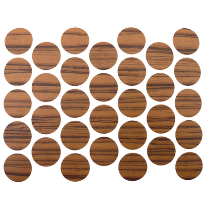 Cache-Vis Adhésif - Olive 18mm