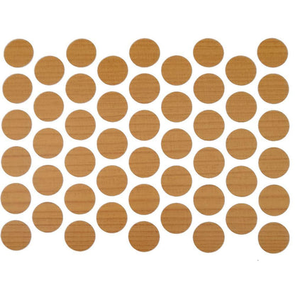 Cache-Vis Adhésif - Pin foncé 14mm