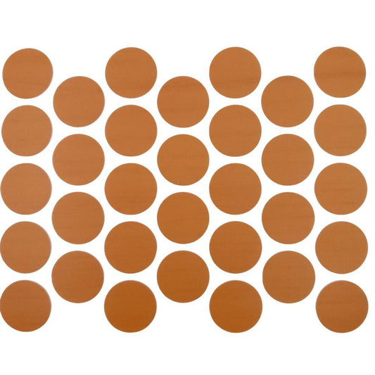 Cache-Vis Adhésif - Poire 18mm