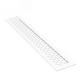 Grilles d'aération en Aluminium 480x80mm - Blanc