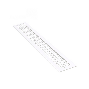 Grilles d'aération en Aluminium 484x60mm - Blanc