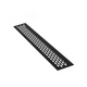 Grilles d'aération en Aluminium 484x60mm - Noir