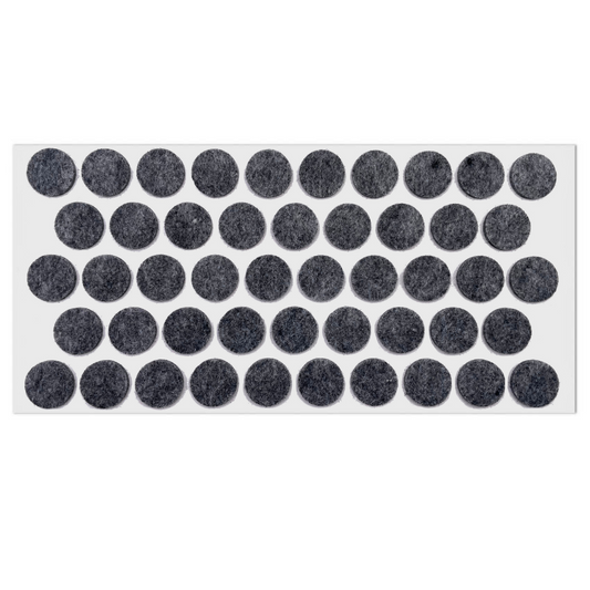 Patin feutre auto-adhésif 20mm - Gris