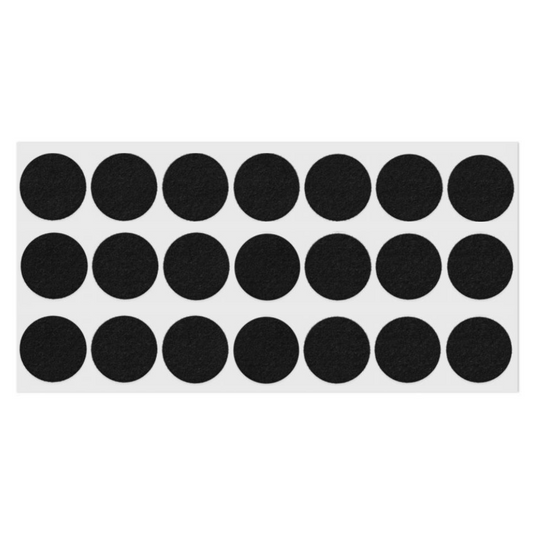 Patin feutre auto-adhésif 30mm - Noir