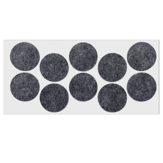 Patin feutre auto-adhésif 45mm - Gris
