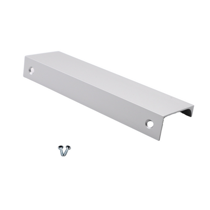 Poignée profilée Edge 128mm (Longueurs totales 148mm) - Aluminium