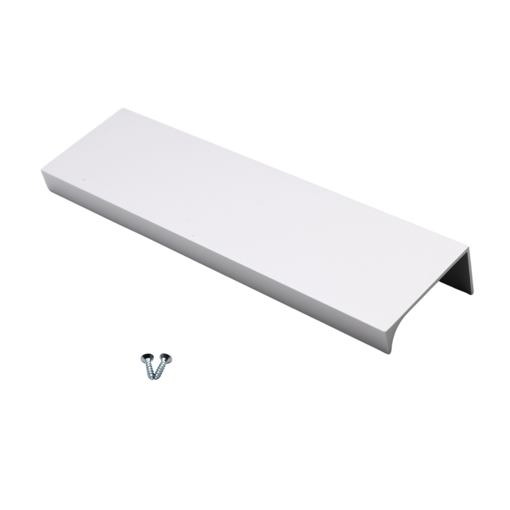 Poignée profilée Edge 128mm (Longueurs totales 148mm) - Aluminium