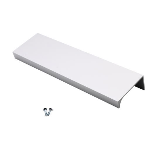 Poignée profilée Edge 128mm (Longueurs totales 148mm) - Aluminium