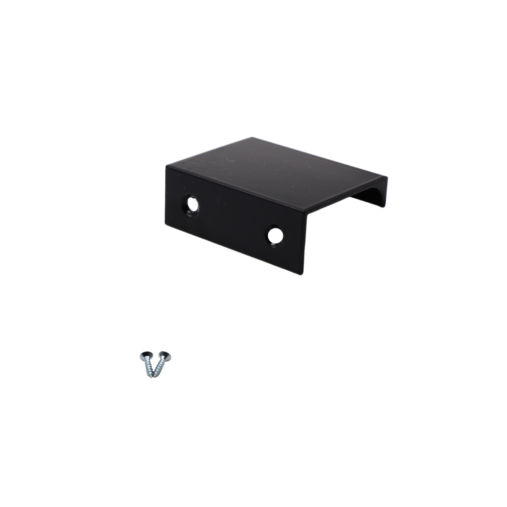 Poignée profilée Edge 32mm (Longueurs totales 52mm) - Noir