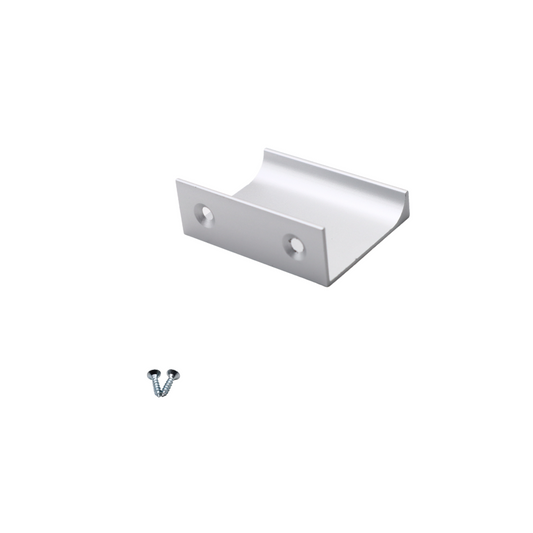 Poignée profilée Edge 32mm (Longueurs totales 52mm) - Aluminium