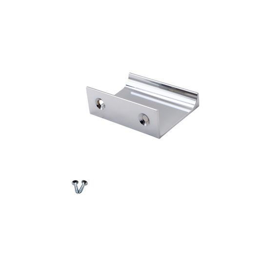 Poignée profilée Edge 32mm (Longueurs totales 52mm) - Chrome