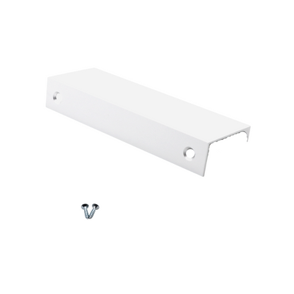 Poignée profilée Edge 96mm (Longueurs totales 116mm) - Blanc