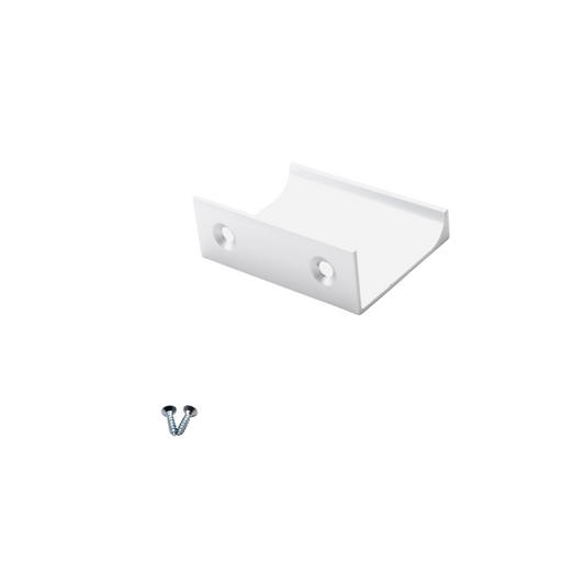 Poignée profilée Edge 32mm (Longueurs totales 52mm) - Blanc