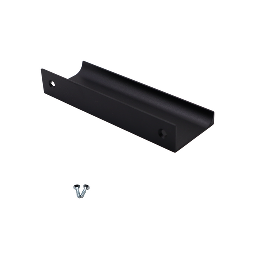 Poignée profilée Edge 96mm (Longueurs totales 116mm) - Noir