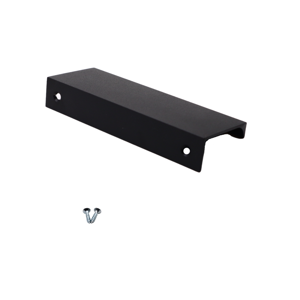 Poignée profilée Edge 96mm (Longueurs totales 116mm) - Noir