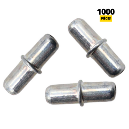 Taquets pour Étagères Métalliques, Goupilles de Support d'Étagère Broches Ø5mm (1000 pièces)