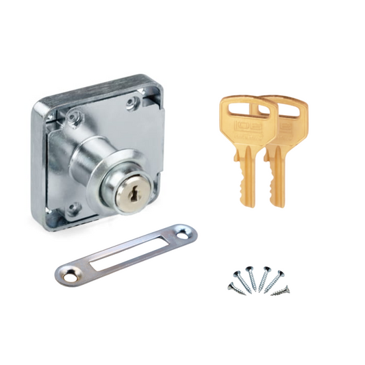 Serrure pour meubles 15x23mm