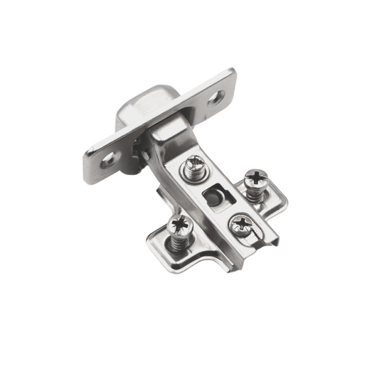 Charnière, H0 plaque de montage avec vis EURO, portes double