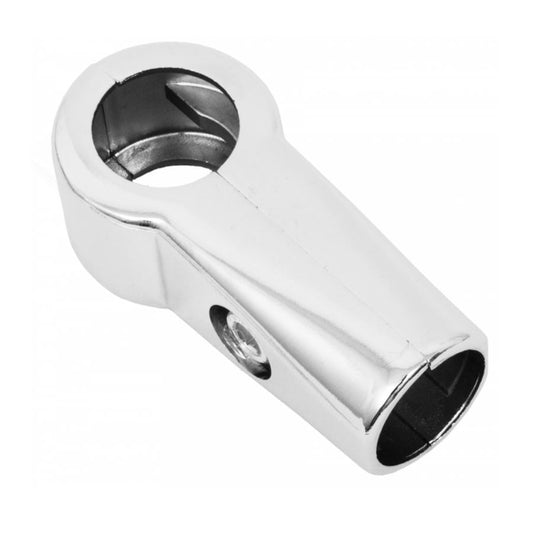 Connecteur à bras unique de 25 mm, Chrome NTP 