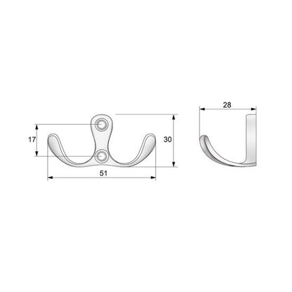 Crochet mural double - Satin WP01 NTP 