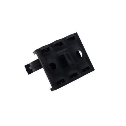 Clip de socle en aluminium, Noir